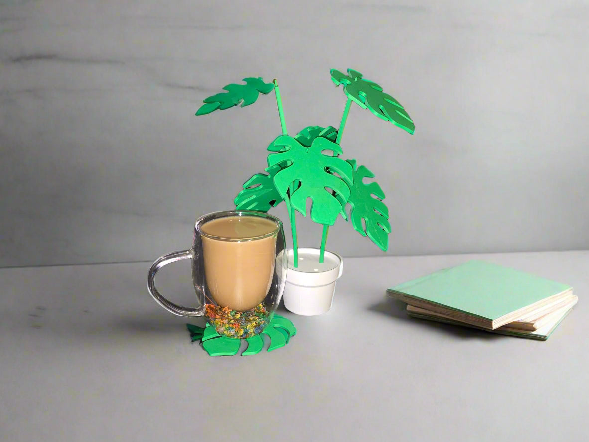 Monstera Coasters